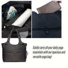 Nylon Sports Duffle Bag Large Capacity Gym Bag Waterproof Travel Luggage