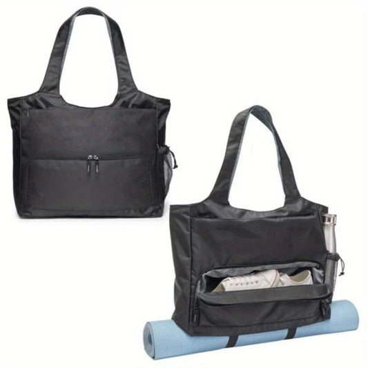 Nylon Sports Duffle Bag Large Capacity Gym Bag Waterproof Travel Luggage