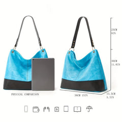Vintage Large Capacity Hobo Bag Top Handle Satchel Tote Women's Handbag