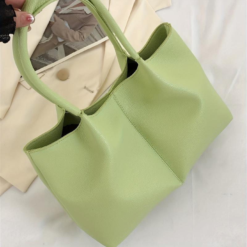Magnet Shoulder Bag Large Capacity Durable Shopping Handbag