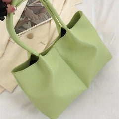 Magnet Shoulder Bag Large Capacity Durable Shopping Handbag