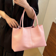 Magnet Shoulder Bag Large Capacity Durable Shopping Handbag