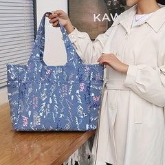 Graffiti Pattern Tote Bag Large Capacity Shopping Bag