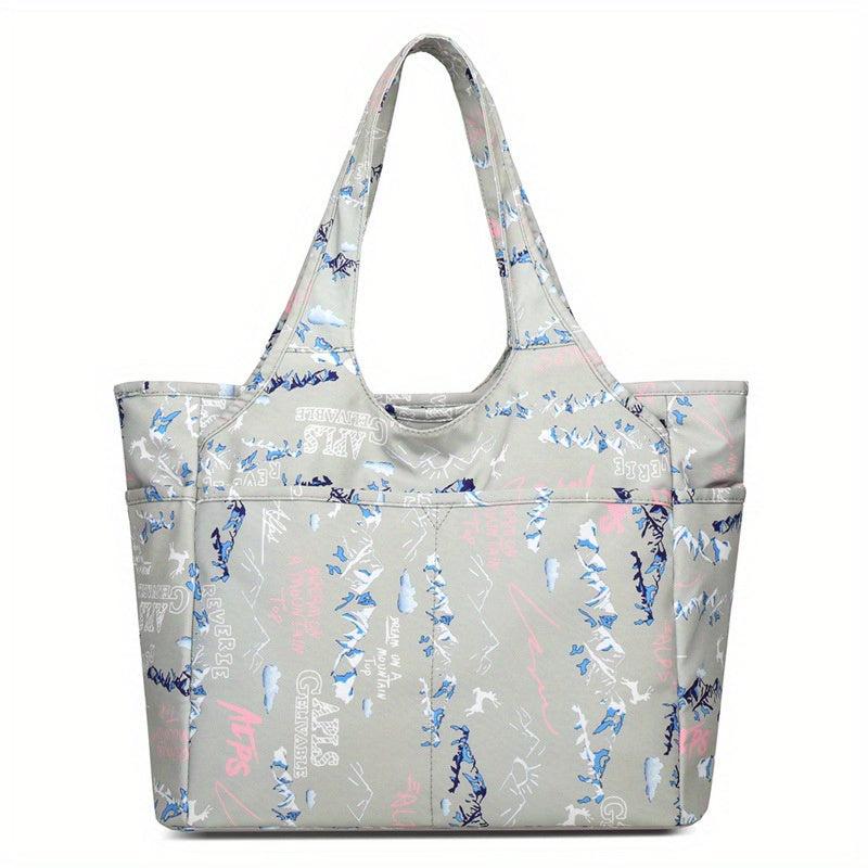 Graffiti Pattern Tote Bag Large Capacity Shopping Bag