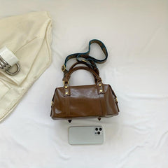 Ethnic Style Crossbody Bag Top Handle Satchel Purse