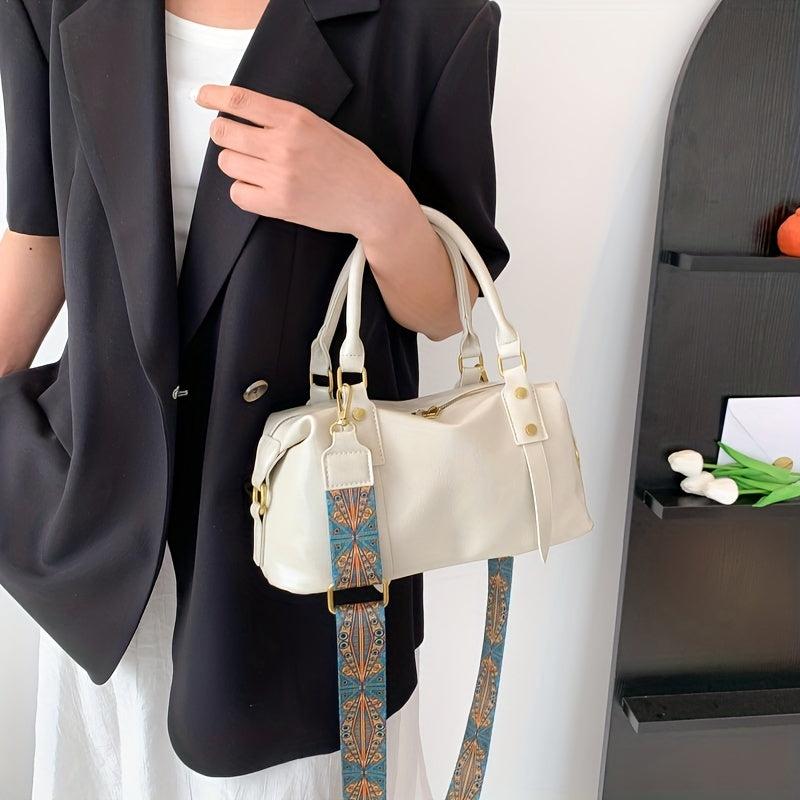 Ethnic Style Crossbody Bag Top Handle Satchel Purse