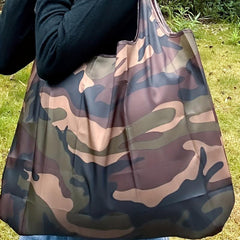 Camouflage Shoulder Bag Foldable Shopper Bag