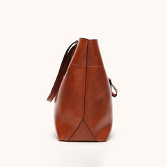 Large Capacity Faux Leather Tote Shoulder Bag for Work