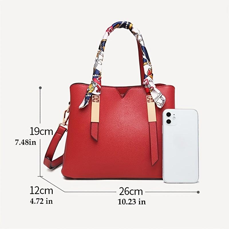 Vintage Top Handle Satchel Tote Crossbody Bag