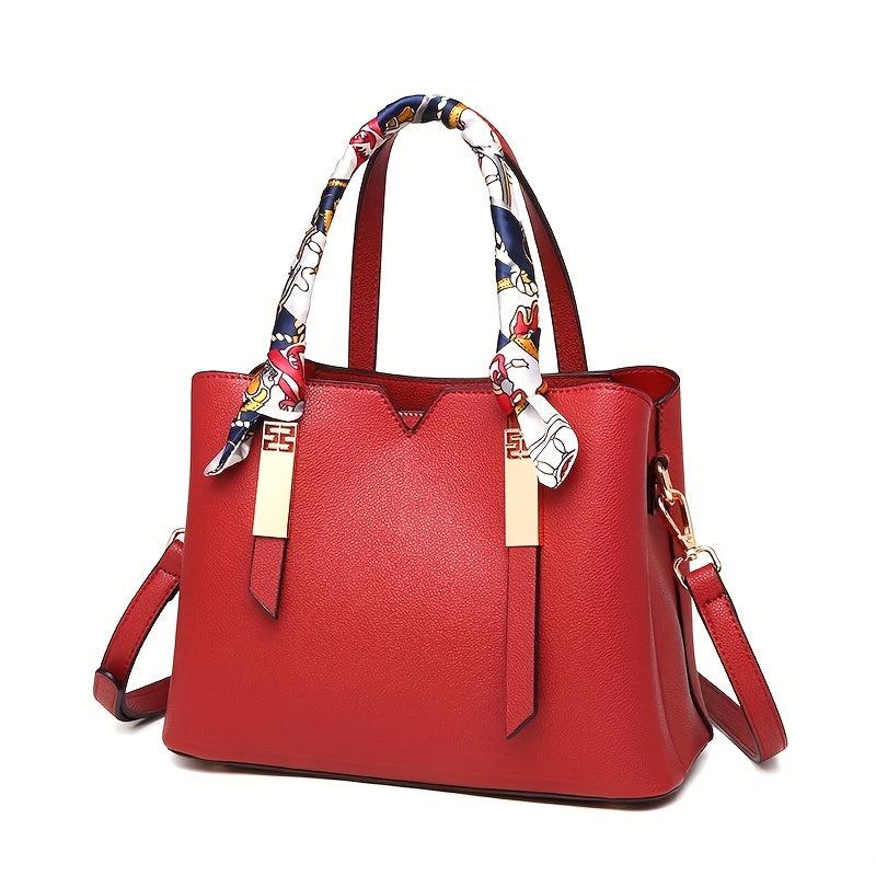 Vintage Top Handle Satchel Tote Crossbody Bag