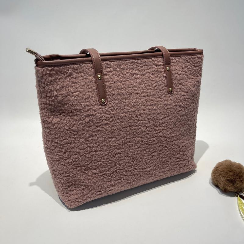 Classic Plush Tote Bag for Work
