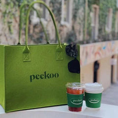 Solid Tote Bag w/Letter Embossing, Large Capacity, Shoulder Strap