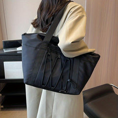 Minimalist Storage Bag All Match Tote Satchel Bag