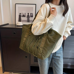Minimalist Storage Bag All Match Tote Satchel Bag