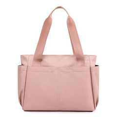 Minimalist Solid Shoulder Bag All Match Travel Storage Nylon Bag