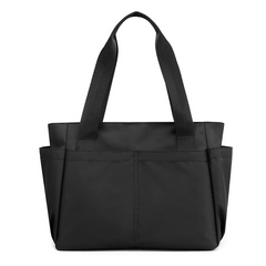Minimalist Solid Shoulder Bag All Match Travel Storage Nylon Bag