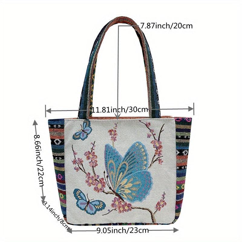 Women's Pattern Satchel Bag Versatile Handbag Lightweight Portable Bag