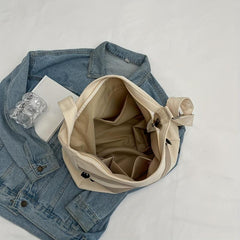 Large Canvas Hobo Tote Bag Lightweight Shoulder Bag