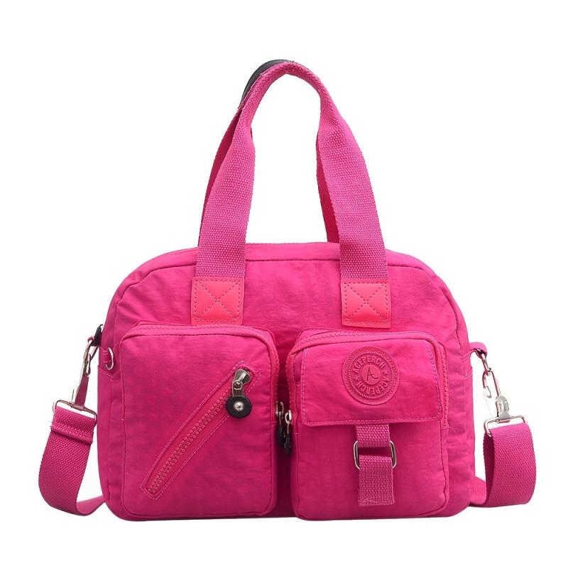 Stylish Nylon Crossbody Bag Large Capacity Durable Shoulder Bag