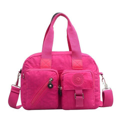 Stylish Nylon Crossbody Bag Large Capacity Durable Shoulder Bag