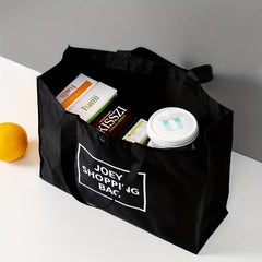 Letter Pattern Shoulder Bag Storage Bag Women's Shopper Bag