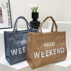 Pattern Tote Bag Large Capacity Women's Shoulder Bag