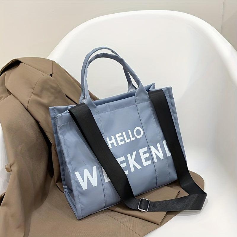 Pattern Tote Bag Large Capacity Women's Shoulder Bag