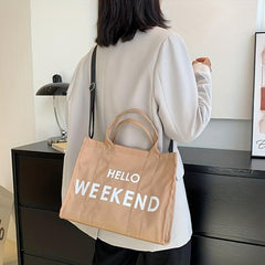 Pattern Tote Bag Large Capacity Women's Shoulder Bag