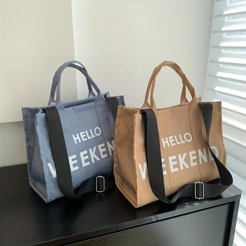 Pattern Tote Bag Large Capacity Women's Shoulder Bag