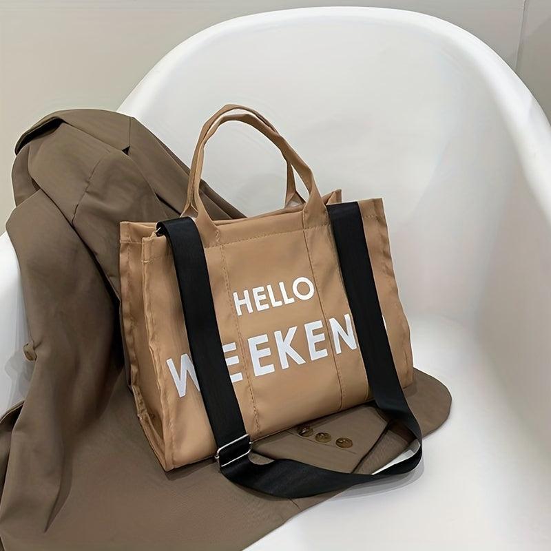 Pattern Tote Bag Large Capacity Women's Shoulder Bag