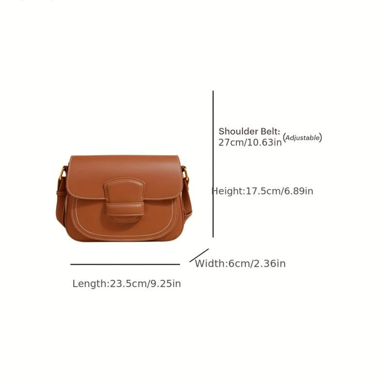 Stylish Shoulder Bag with Multiple Compartments