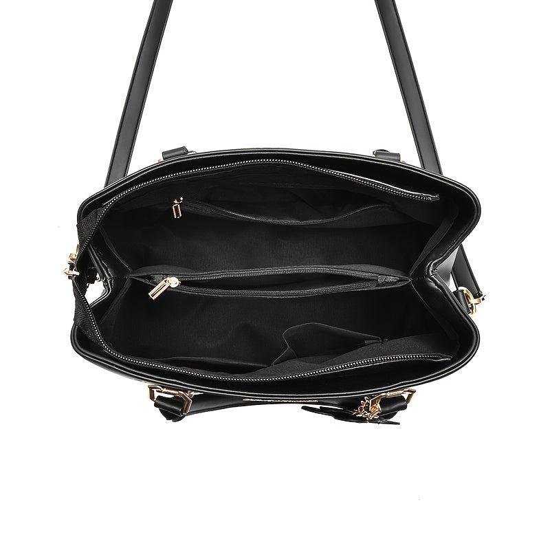 Floral Pattern Satchel Tote Bag Women's Shoulder Handbag