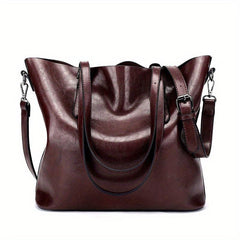 Women Handbags Tote Bag Soft Leather Large Capacity Casual Shoulder Work Bag