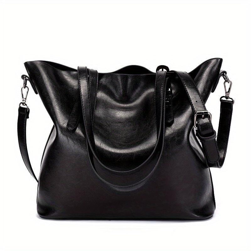 Women Handbags Tote Bag Soft Leather Large Capacity Casual Shoulder Work Bag