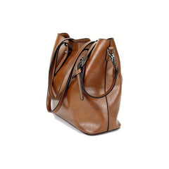 Women Handbags Tote Bag Soft Leather Large Capacity Casual Shoulder Work Bag