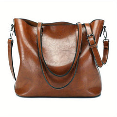 Women Handbags Tote Bag Soft Leather Large Capacity Casual Shoulder Work Bag