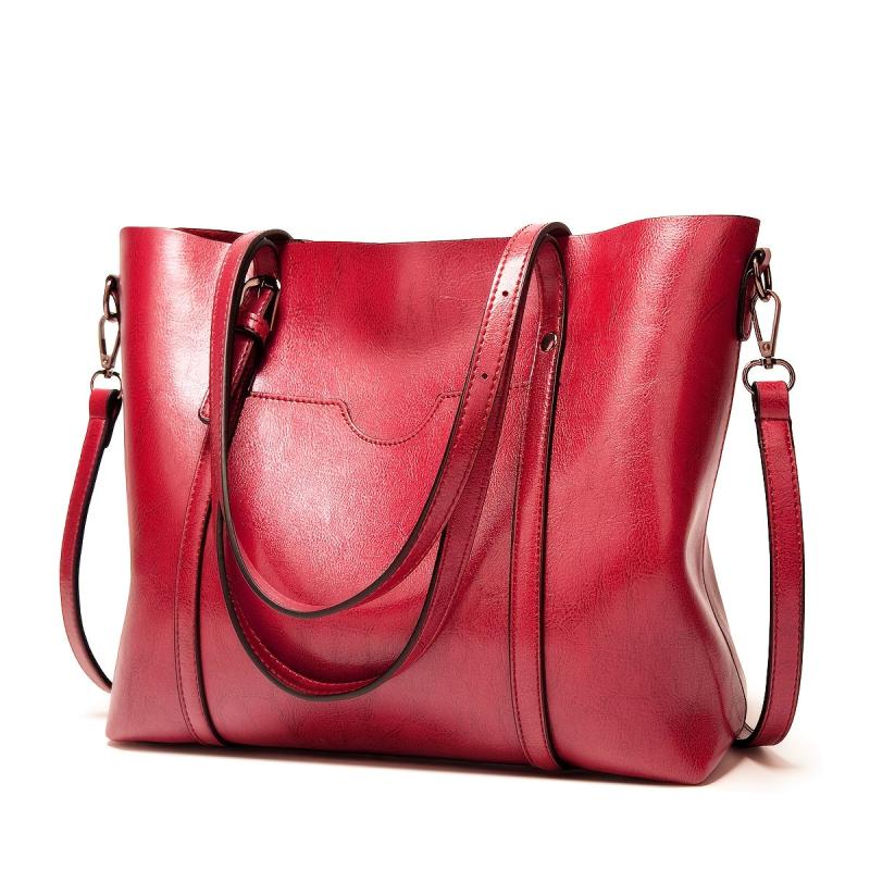 Vintage Tote Bag Large Capacity Shoulder Bag