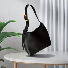 Solid Crossbody Bag Minimalist Design for Work