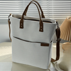 Large Capacity Crossbody Bag Portable Literary Storage Bag