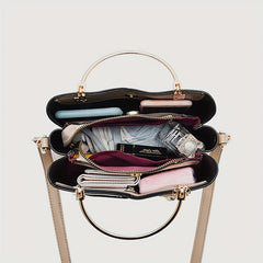 Colorblock Satchel Bag Tote Bag Women's Shoulder Bag