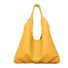 Solid Tote Bag Large Handbag for Work & Shopping