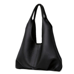 Solid Tote Bag Large Handbag for Work & Shopping