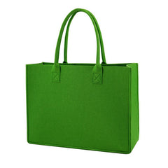 Large Capacity Felt Satchel Bag for Work