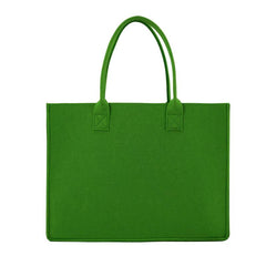 Large Capacity Felt Satchel Bag for Work