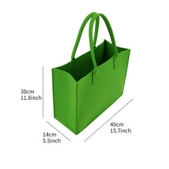 Large Capacity Felt Satchel Bag for Work