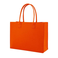 Large Capacity Felt Satchel Bag for Work