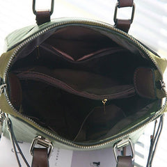 Tassel Top Handle Satchel Crossbody Bag PU Leather Tote Bag