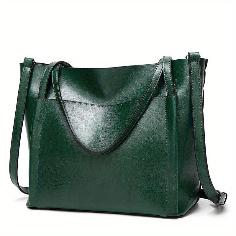 Women Handbags Tote Bag Soft Leather Large Capacity Casual Ladies Shoulder Cross