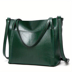 Women Handbags Tote Bag Soft Leather Large Capacity Casual Ladies Shoulder Cross