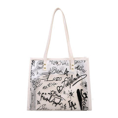 2Pcs Clear Tote Bag Set Waterproof Beach Shoulder Bag